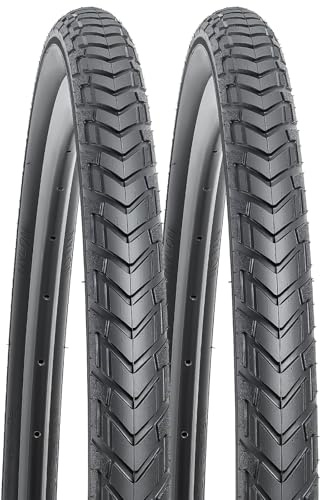 YUNSCM 2-PCS 700C Bicicleta Cubierta 700X40C/42-622 Compatible with 700x38C 700x39C 700x40C 28x1.50 700x42C Ruta/Gravl Bicicleta Bike Cubierta (Y-777)