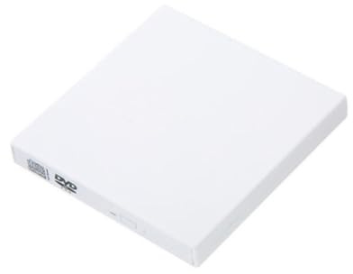 Zanthicia Extérieur en Plastique PC graveur de CD Interface USB intérieur extérieur ménage Bureau Salon Pilote DVD Lecteur d'ordinateur, Blanc