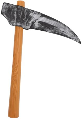 FRCOLOR Halloween de Hoz Realista para Disfraz de Bruja Accesorio para Fiesta de Halloween Prop de EVA para Cosplay y Representaciones Decoración Temática para Adultos y Adolescentes
