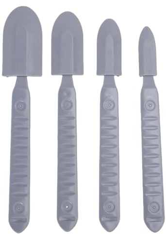 Sorandy 2 Juegos de Herramientas de Acabado de Calafateo de Silicona, Esparcidor de Espátula Selladora Reutilizable de 4 Tamaños para Cocina, Baño, Azulejos, Paredes de Ladrillo