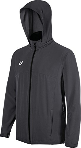 ASICS Unisex-Adult Team Battle Jacket, Steel Grey, Medium