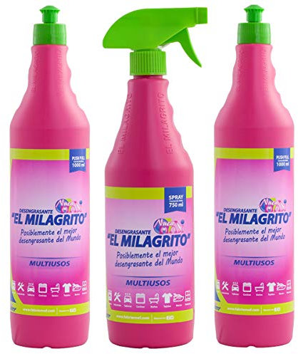 Milagrito Desengrasante Multiusos Lote Ahorro