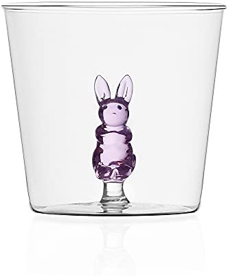Ichendorf Milano 0.09352375 Tumbler Coniglio Rosa Collezione Animal Farm