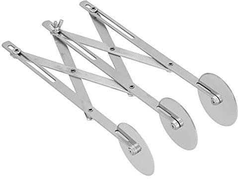Rullo per Pasta, tagliapasta Taglio preciso in Acciaio Inossidabile Multi Ruota per Cucina per Professionisti per Dilettanti(Coltello a Tre Ruote)