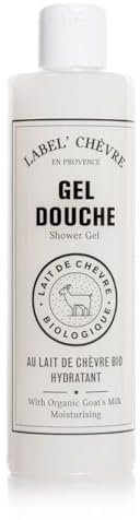 Gel Douche au Lait de Chèvre Bio 250 ml. Tous types de peau. Label Provence Nature