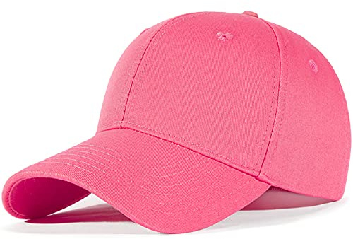 Bakicey Baseball Cap Unisex Outdoor Baseball Cap Kappe Baumwolle Baseball Mützen Erwachsenen Casual Reine Farbe Baseboard Baseballkappe Verstellbar Athletic Baseball Cap Kappe Damen Herren