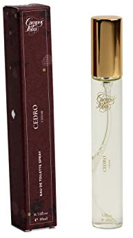 PERFUME DE BOLSILLO Para Hombre CAMPOS DE IBIZA-Colonia Con Esencia De Cedro, Sándalo, Jengibre Y Canela. Une Eau De Toilette Intemporal, Con Mucho Carácter. Frasco Con Estuche Regalo 10 Ml Spray