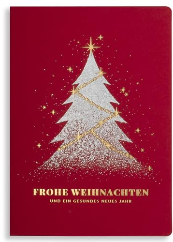 Weihnachtskarten mit Umschlägen und Einlagen – Set von 10 exclusiven Weihnachtskarten von Art Nuvo