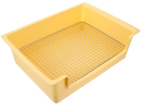 Toddmomy Große Kaninchen-toilettenschale Für Kleintiere Wiederverwendbare Urinbox Für Meerschweinchen Hamster Und Chinchillas Für Zuhause Und Büro Robuste Und Sichere Nutzung