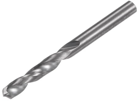 QUARKZMAN Massiver Hartmetall-Bohrer, 3,4 mm (0,134) YG6X/C3 Ultraharter und Verschleißfester Spiralbohrer mit geradem Schaft zum Bohren von Edelstahl, Aluminium, Metall und Kunststoff