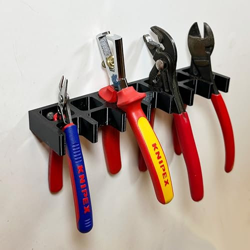 Generisch Zangen Wandhalterung Halter für bis zu 7 Zangen Werkzeugwand inkl. Schrauben