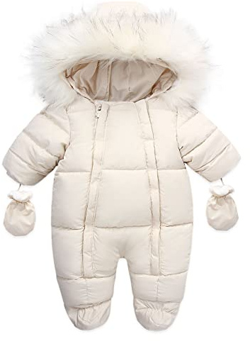 MOVAWAKY BéBé Nouveau-Né Combinaison De Neige,Chaud Manteau De Neige Nouveau-Né 3-36 Mois VêTement De Ski Fille GarçOn Veste Bebe Fille Combinaison VêTements De NoëL | |
