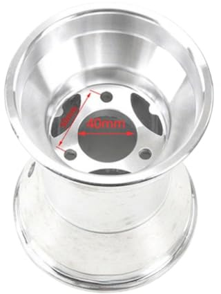 Cerchi in alluminio da 5 pollici go-kart 10x4.50-5 da 125 mm anteriore o 11x7.10-5 ruota posteriore 180 mm compatibile con vari modelli(Rear hub)