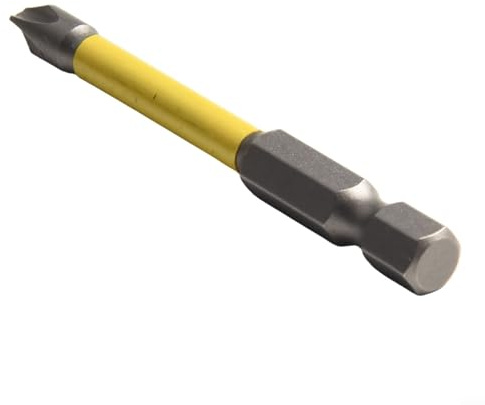 Juego de puntas de destornillador ranuradas y cruzadas FPH2 de aleación magnética de acero para electricistas, longitudes de 65 mm y 110 mm, se adapta a interruptores de enchufe, interruptores de