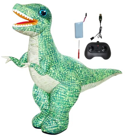 Genérico Dinosaurios de : Dinosaurio Caminante con Control Remoto, Figura giratoria eléctrica con Movimiento hacia adelante y hacia atrás, Juego emocionante y Actividad de, diversión en interiore