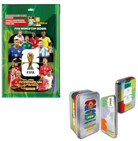 Panini FIFA World Cup 2026 Adrenalyn XL Trading Cards (Taster Bundle)