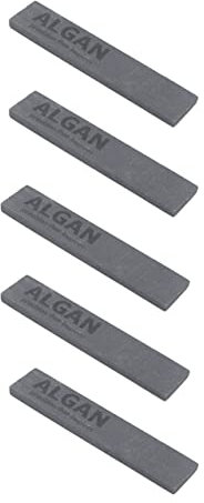 ALGAN Profi Schleifstein Wetzstein für Kebab Kreismesser Dönermesser 5er Pack
