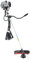 AL-KO - Decespugliatore a scoppio - 50cc, 2tempi, Larghezza di lavoro 41 cm con filo, 25 cm con lama, impugnatura doppia, imbragatura doppia, Dotazione filo e lama 3 denti. Peso 7,7kg