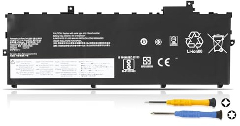 K KYUER 57Wh 01AV429 01AV430 01AV431 01AV494 Laptop Akku für Lenovo ThinkPad X1 Carbon 2017 2018 5th Gen 6th Gen G5 G6 20HR 20KG 20KH 20HR0021GE 20KGS03900 20KH006MGE SB10K97586 SB10K97588 SB10K97587