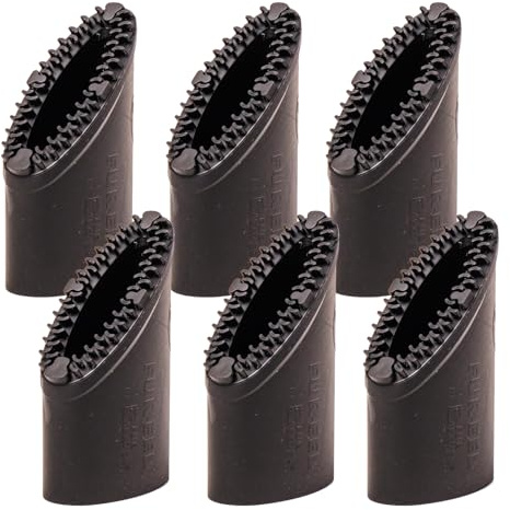 FUR-EEL PRO| Refill x 6 | Professioneller Staubsaugeraufsatz zum Reinigen von Autos, Polstern & Teppichen | Staubsauger Bürste zum effektiven Entfernen von Tierhaaren, Sand, Staub & Fusseln
