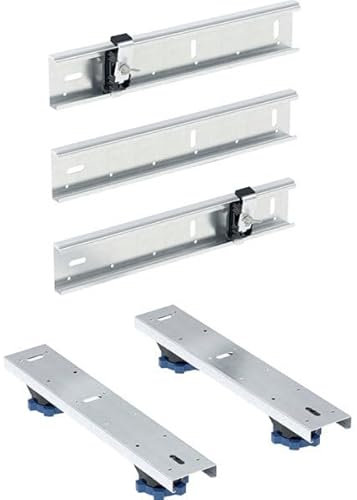 Geberit Set Füße und Traversen für Duschwanne aus Sanitärcryl, Füße höhenverstellbar 6-12 cm, 550.950.00.1