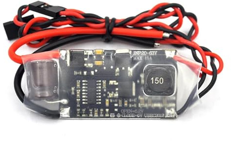 SPARKHOBBY Externes UBEC 5V 3A / 5A / 7A / 15A BEC Mehrzweck-Step-Down-Netzteilmodul Vollschirmung Antijamming für FPV-Flugzeuge (1PC 5V 15A)