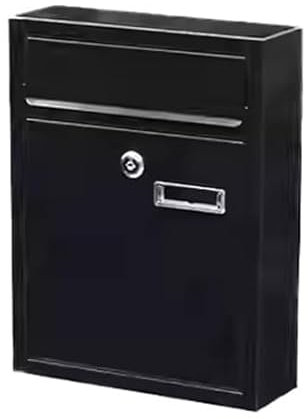 Wall-Mount Mailbox Mailbox, Outside Mailbox, Wall Mount Mailboxes, Hanging Metal Mailbox, Modern Mailbox, Drop Box Suitable for House Home