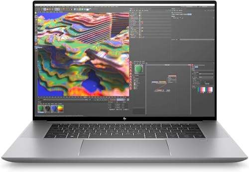 HP ZBook Studio 16 G9 16” FullHD+, i7-12800H, NVIDIA RTX A2000 8GB, 2TB PCIe Gen 4.0x4 NVMe, 32GB DDR5, vPro, SD Card Reader, WIFI 6E & Bluetooth 5.3, UK Backlit Keys Windows 11 Pro (Renewed)