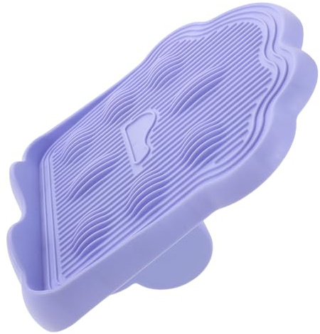 PRETYZOOM Tabla Inclinada para Estirar Pantorrillas y Pies Plegable y Portátil de Plástico Resistente Color Púrpura Equipo Multifuncional para Fitness y Masaje Plantar Casa