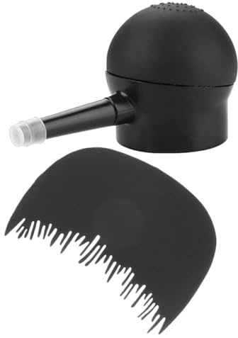 DIYEAH Hairline Combs Suitable for Suitable, for Hair Fiber Spray Bottles 2pcs Instantly Increasing Hair Volume with Seamless Blending Plastic and Silicone Material Daily Life and Parties