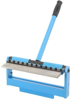 CDZHLTG Plieuse de Tôle Manuelle, Machine à Cintrer le Métal avec Angles 80°-90°, 4 Étriers de Plage (25/50/75/150 mm), 300 mm x 2.5/3 mm, Cintreuse pour Acier, Aluminium, Cuivre