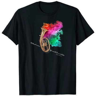 Tenorhorn für die Orchesterprobe Musiker T-Shirt
