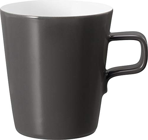 Seltmann 001.756431 NoLimits Moments mjölkkaffekopp, 0,37L, antracit, 6 stycken
