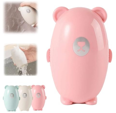 Wiederverwendbarer Fusselroller, Waschbarer Klebriger Roller, Fusselrolle für Kleidung, Tragbare Mini Fusselrolle für Reisen, Super Sticky Lint Roller Ball Kleidung Ball Entferner für Plüschhaare