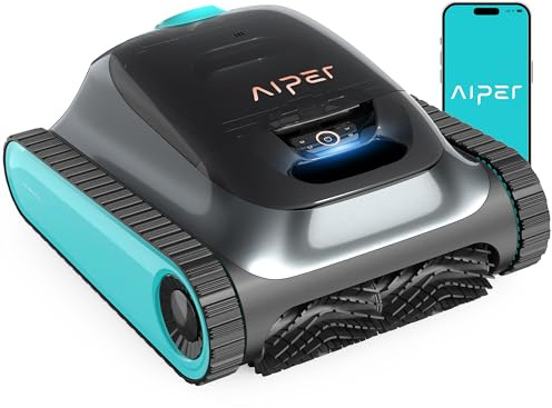 (2026 Upgrade) Aiper Scuba S1 Robot Piscina, Plan de Limpieza Semanal Personalizado, 270 Min de Autonomía,Limpieza de Fondo/Paredes/Línea de Agua,Navegación Inteligente con 11 Sensores,Control por App