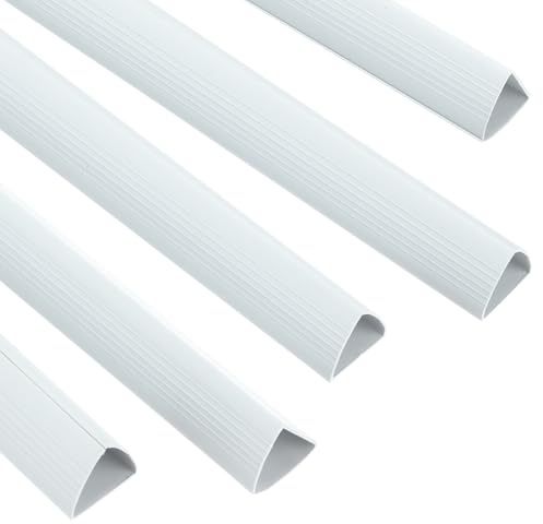PATIKIL 30Pc Barrette Raccoglitrici, 20x25mm Barrette Scorrevoli Con Presa Antiscivolo Capacità 220 Fogli Formato A4 Raccoglitore Per Relazioni Presentazioni Studio Ufficio, Bianco