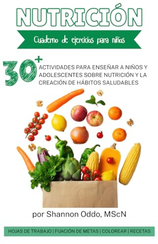 Nutrición Cuaderno de ejercicios para niños