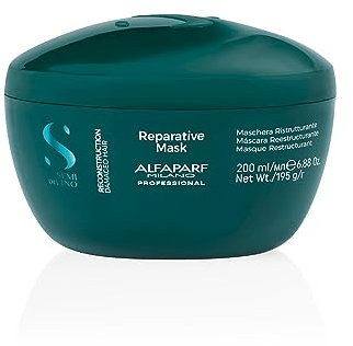 Alfaparf Reconstruction Mask 200ML, Semidilino Reconstruct Reparative Mascarilla 200 ml Unisex Adulto, Único, Estándar
