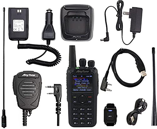 ANYTONE AT-D878UV II PLUS APRS-RTX VHF/UHF ANALOG/DMR PTT BT/VFO/ROAMING/GPS 84001