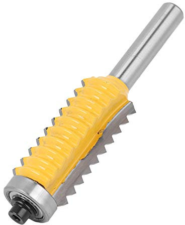 Router Bit Set, 8 Shank Lavorazione Del Legno Cutter Rail Stile Router Reversibile Finger Colla Giunto Router Bit Lavorazione Del Legno Fresa Fresa Fresa Con Design(Coltello tenone multidente 8X41)