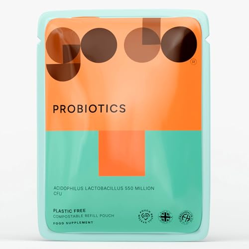 Fitness Health Acidophilus Lactobacillus 550 millones de 120 tabletas - Tabletas para enfermedades de viaje - Suplementos probióticos - Suplementos de salud - Adecuado para veganos y vegetarianos.