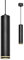 Suspension Luminaire Rétro Noir 30cm, Lustre LED Moderne Simple, Éclairage de Plafond à Câble Réglable, Luminaire Plafonnier avec Douille GU10 pour Cuisine Salon Chambre Restaurant Bar (sans ampoule)