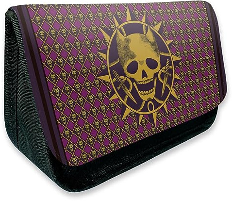 MayDee Trousse à Crayons Bizarre Adventure JoJo, Étui à Crayons JoJo Anime pour Les élèves du Primaire Et du Secondaire, Cadeau De Rentrée Scolaire (E)
