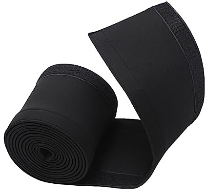 OSALADI Neoprene Cable Sleeve 2 Rolls 1m Hook and Loop Cord Organizer Large Capacity Storage PET Protection Wire Sleeve Cable Management Cloth