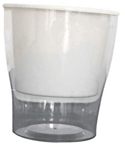 IWOWHERO Dispositivo Di Irrigazione Per Piante Da Vaso Di Fiori in Resina Fioriera Auto-irrigante Vaso Di Stoccaggio Per Irrigazione