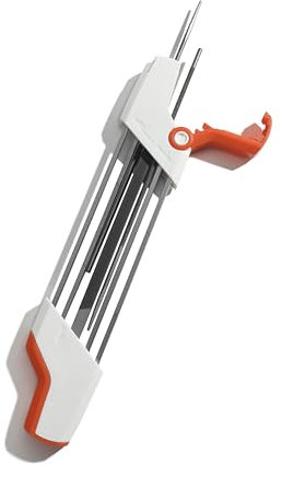 2 IN 1 Chainsaw Sharpener 3/8 LP Chain Saw Sharpener Tool 5/32 Chainsaw File Chainsaw Sharpening Kit for Stihl Chainsaw Chain 16 Inch 18 Inch 20 Inch with 3/8 Inch Low Profile Pitch 5605 750 4305