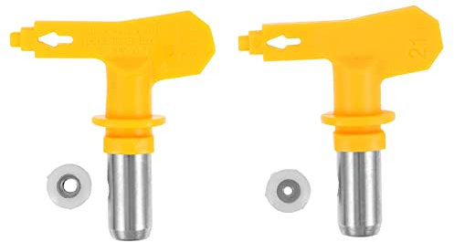 Tofficu 2pcs Upgrade Material Paint Sprayer Nozzle Tips Airless Spraying Machine Nozzles Seal for Airbrush Sprayer Accessories