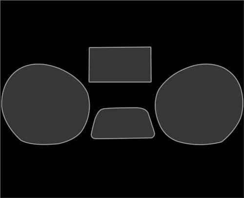 Xgupxuc Screen Protector Car Interior Instrument Dashboard Monitor Screen Protector Film Cover Sticker For Kuga For Escape 2014 2015 2016 2017 2018 Protective Film