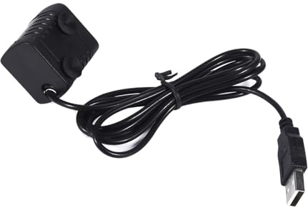 Aramox Bomba de Agua Sumergible Bomba de Acuario Mini de Agua Sumergible sin Escobillas DC 5V de Carcasa de ABS Negro Bajo Nivel de Ruido Bajo Consumo de Energía Tamaño Pequeño Alto