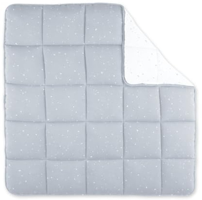 BEMINI Laufstalleinlage Krabbeldecke Pady jersey + jersey Stars grizou JK